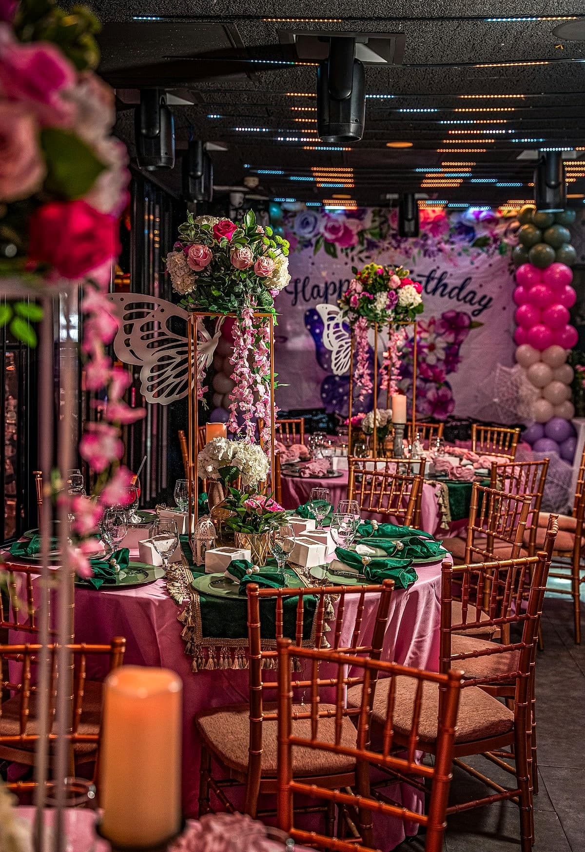Milestones & private entertaining